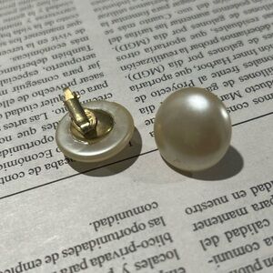 Elegant Pearl Stud Earrings